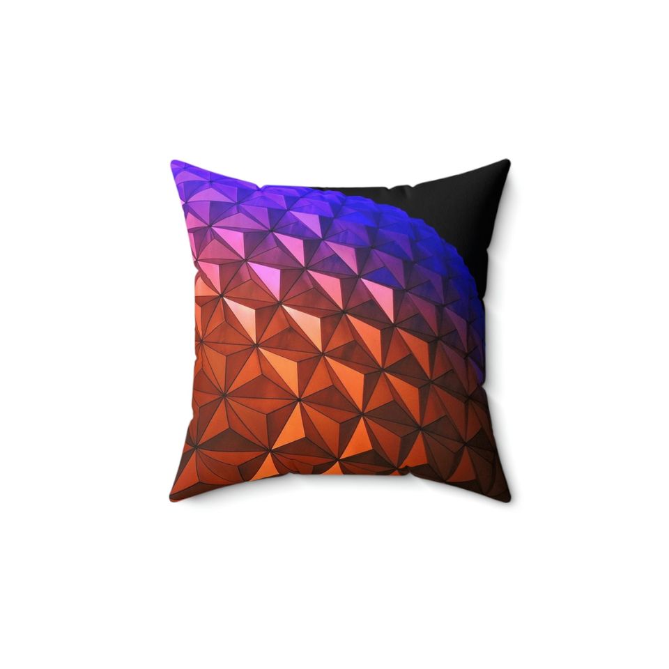 Epcot at Night Pillow