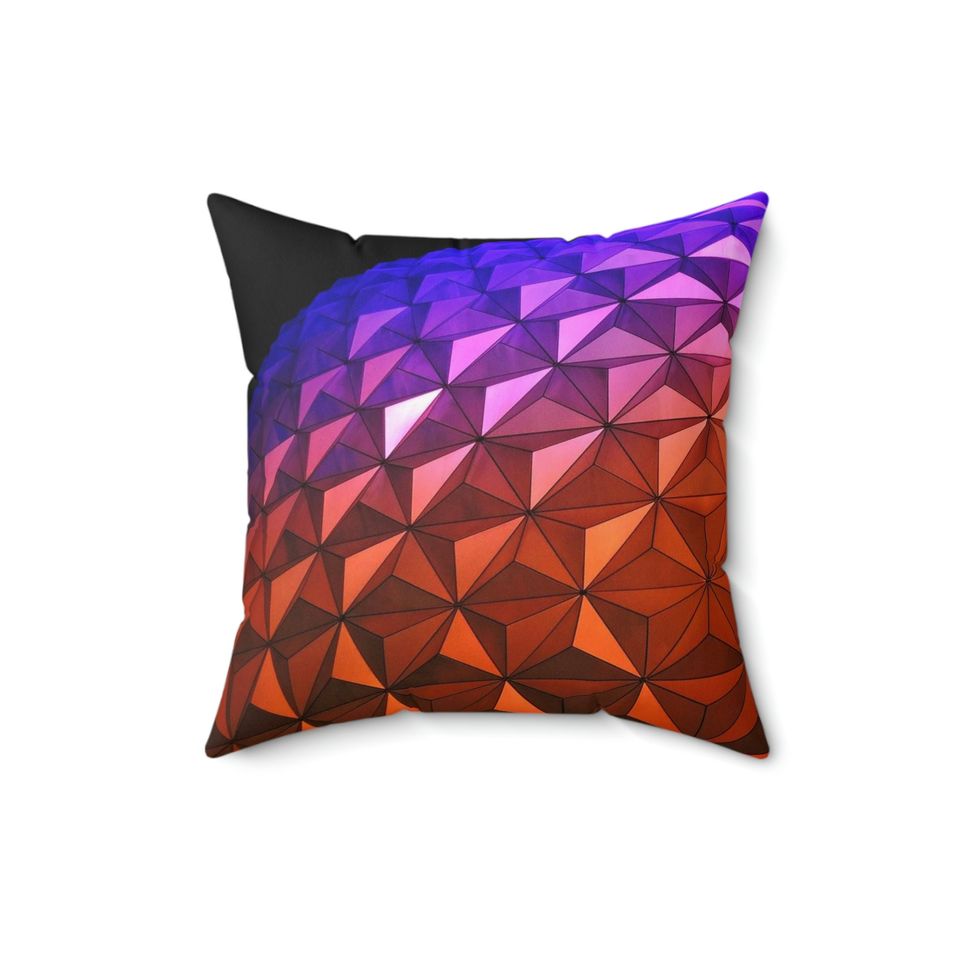 Epcot at Night Pillow