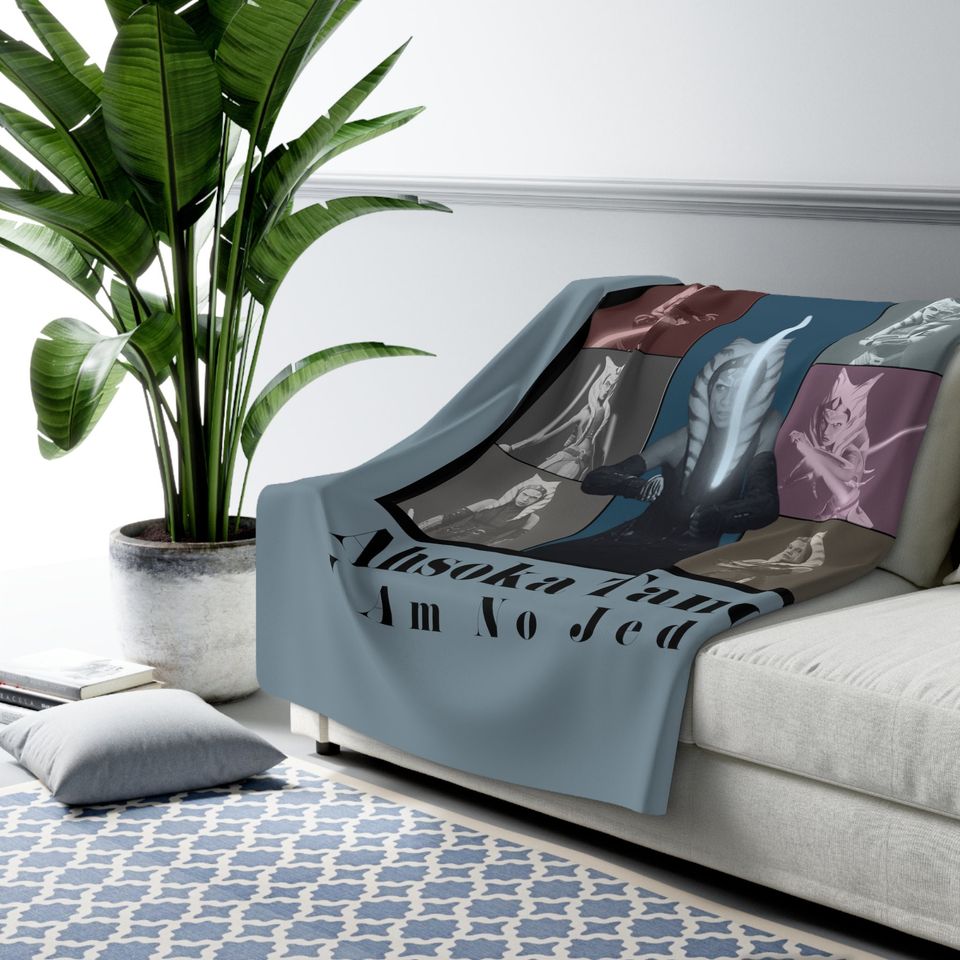 Ahsoka Eras Tour Fleece Blanket