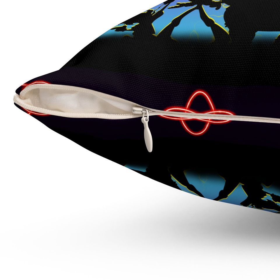 Disneyland Goofy Movie Inspired Custom Square Pillow Custom Made Unique