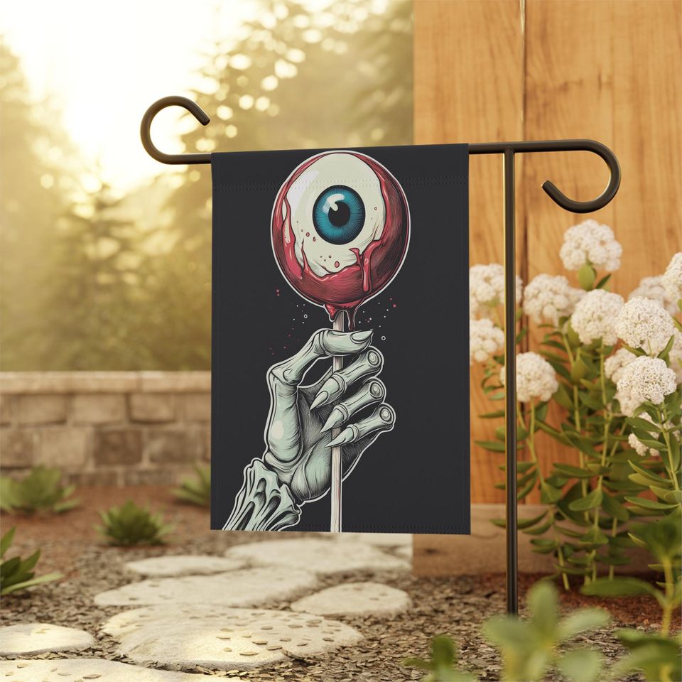 Halloween Garden Flag | Spooky Garden Flag | Horror Garden Flag