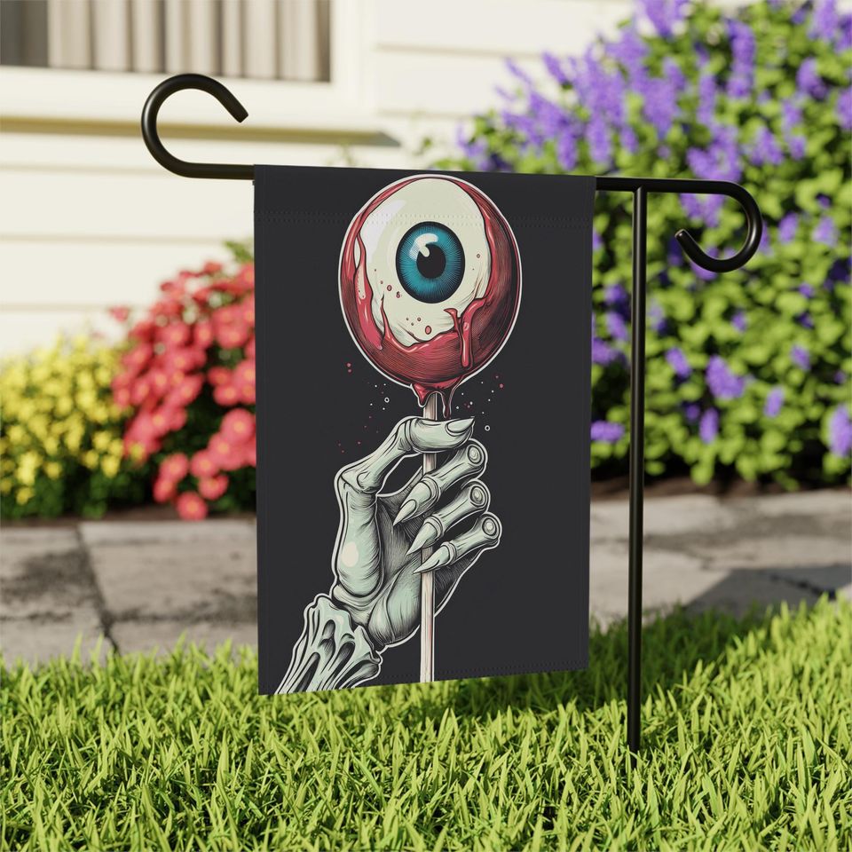 Halloween Garden Flag | Spooky Garden Flag | Horror Garden Flag