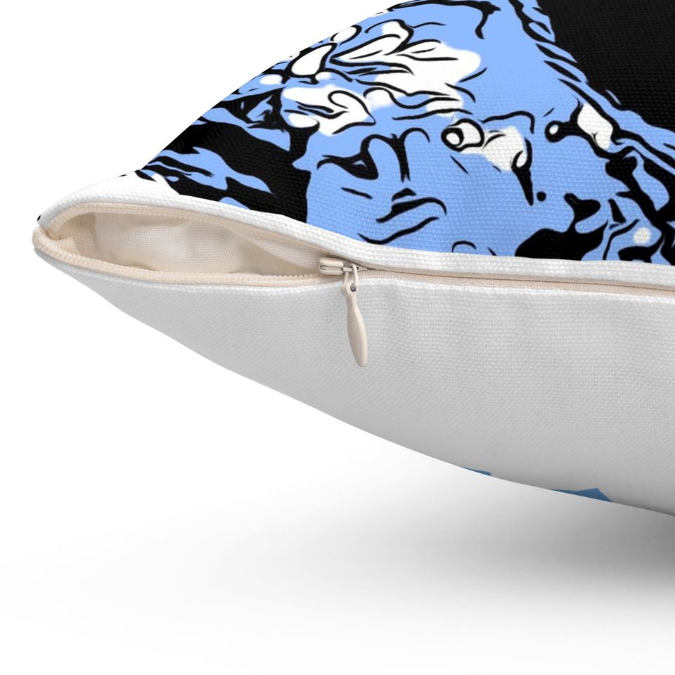 Spun Polyester Square Pillow Painting of Disney Pixar Finding Nemo