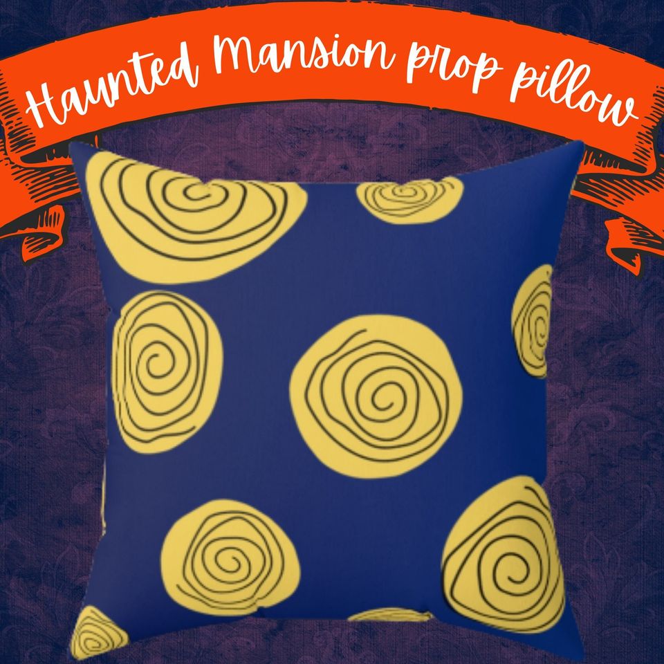 Pillow: Haunted Mansion Nightmare Before Christmas Present Prop