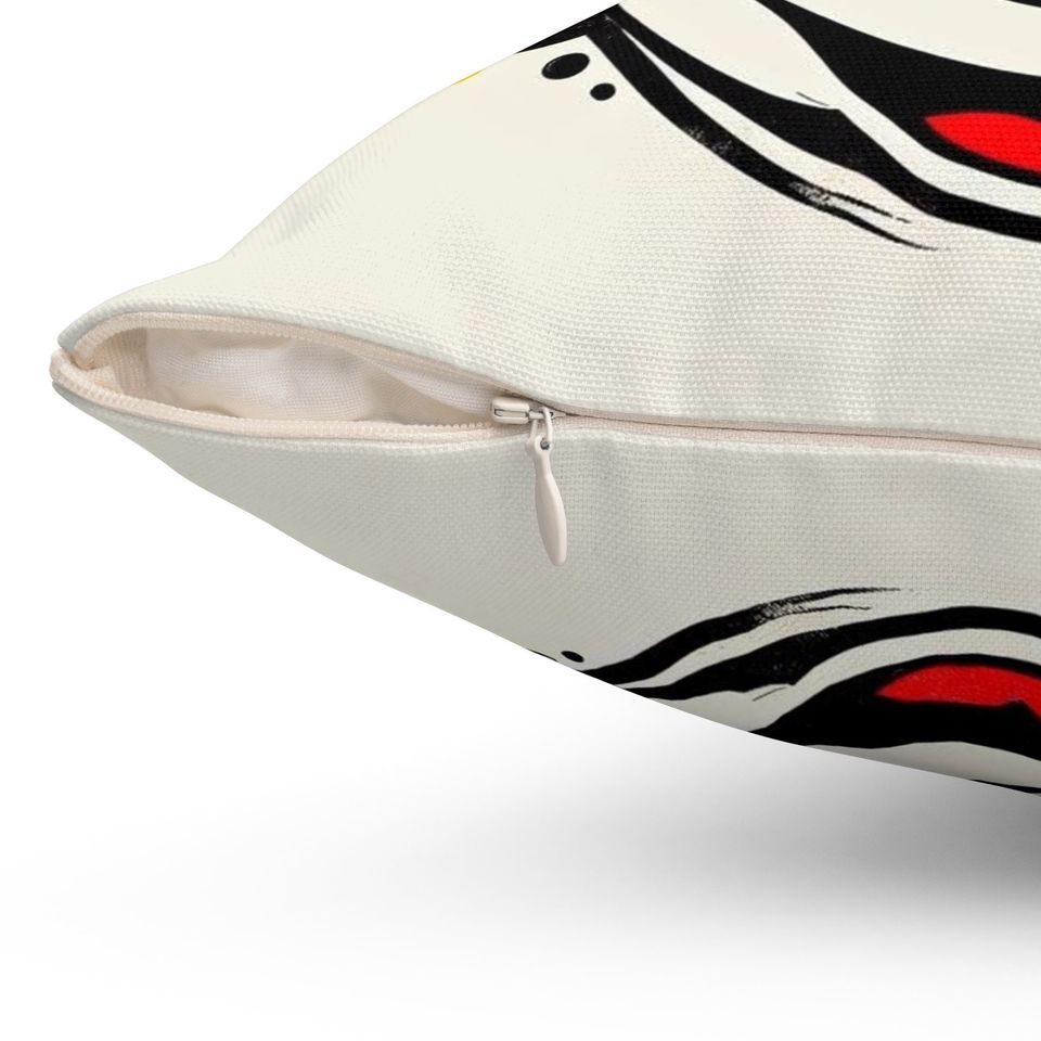 Mickey Splash - Spun Polyester Square Pillow