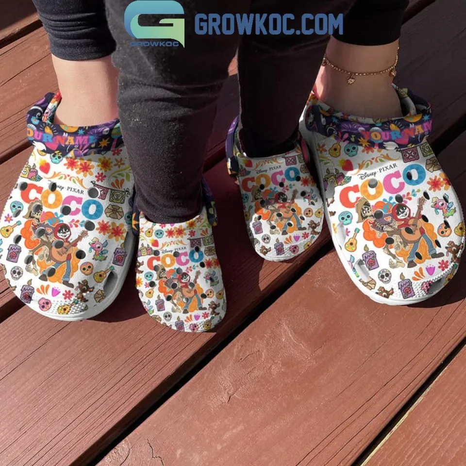 Coco Of Disney And Pixar Personalized Clogs