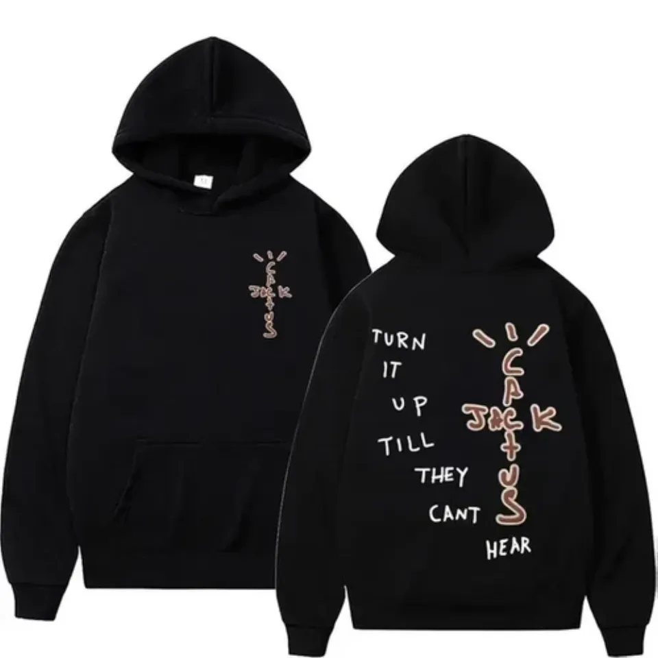 Rapper Cactus Jack Music Album Hoodies