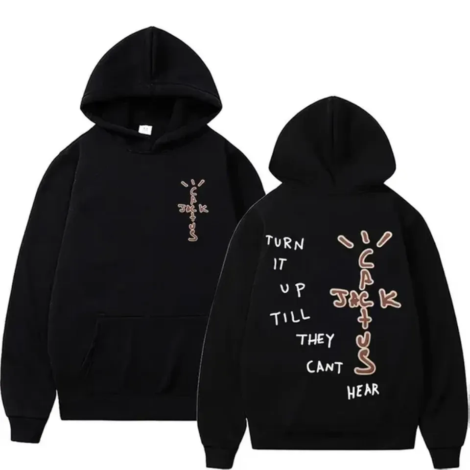 Rapper Cactus Jack Music Album Hoodies