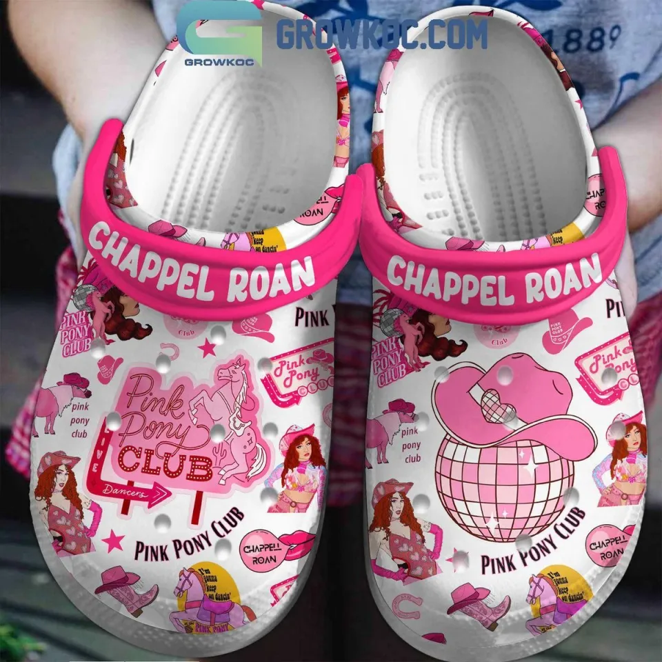 Chappell Roan Pink Pony Club Clogs