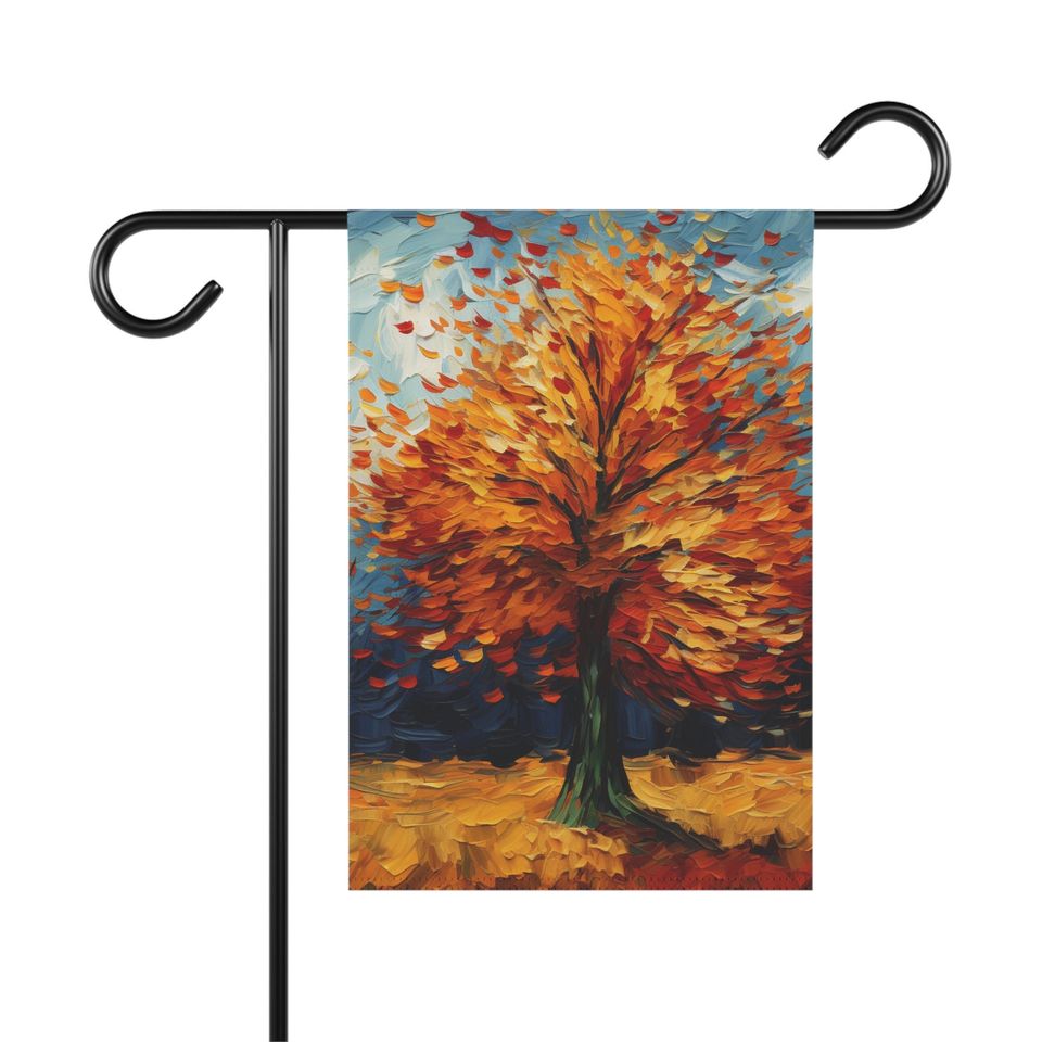 Fall Garden flag, Fall Thanksgiving garden flag, Autumn yard flag