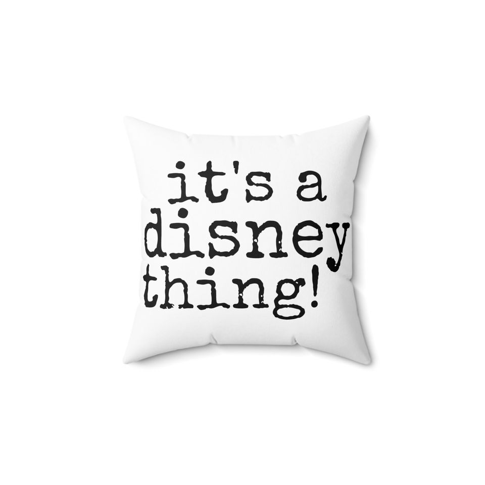 Spun Polyester Square Pillow Painting of Disney ~Mickey Mouse