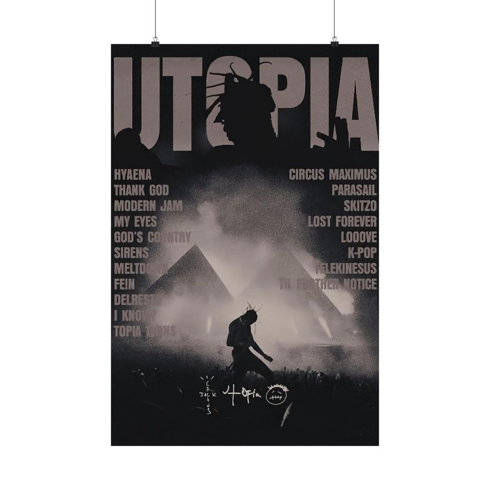 Travis - Poster | Rap Poster, Hip-Hop Poster