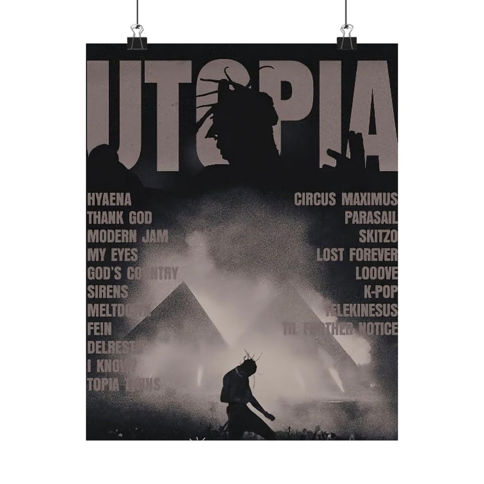 Travis - Poster | Rap Poster, Hip-Hop Poster