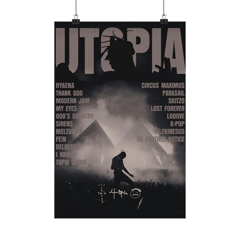 Travis - Poster | Rap Poster, Hip-Hop Poster