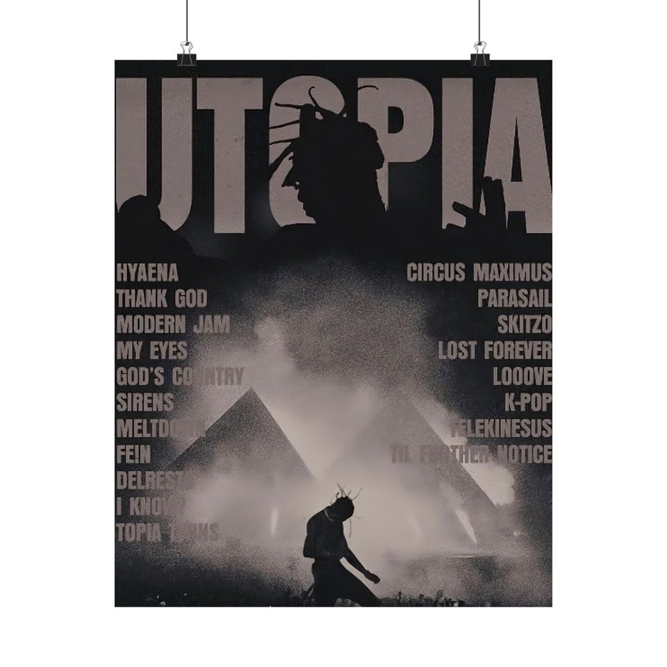 Travis - Poster | Rap Poster, Hip-Hop Poster