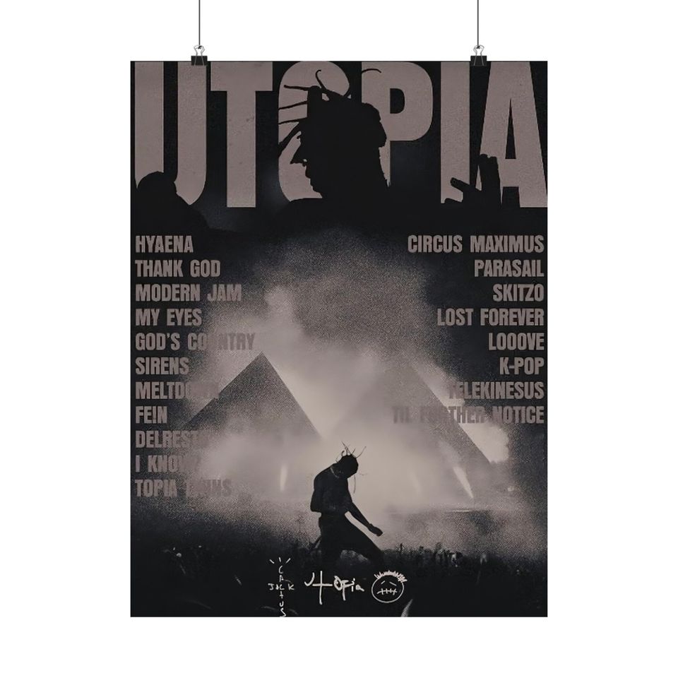 Travis - Poster | Rap Poster, Hip-Hop Poster