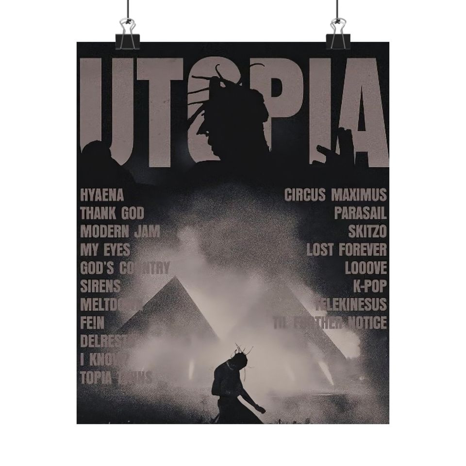 Travis - Poster | Rap Poster, Hip-Hop Poster