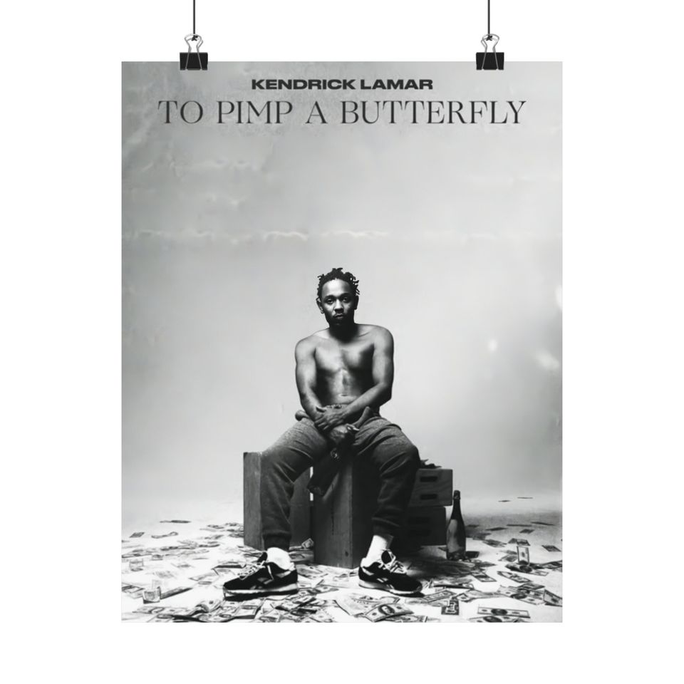 Kendrick Lamar - Poster | Rap Poster, Hip-Hop Poster