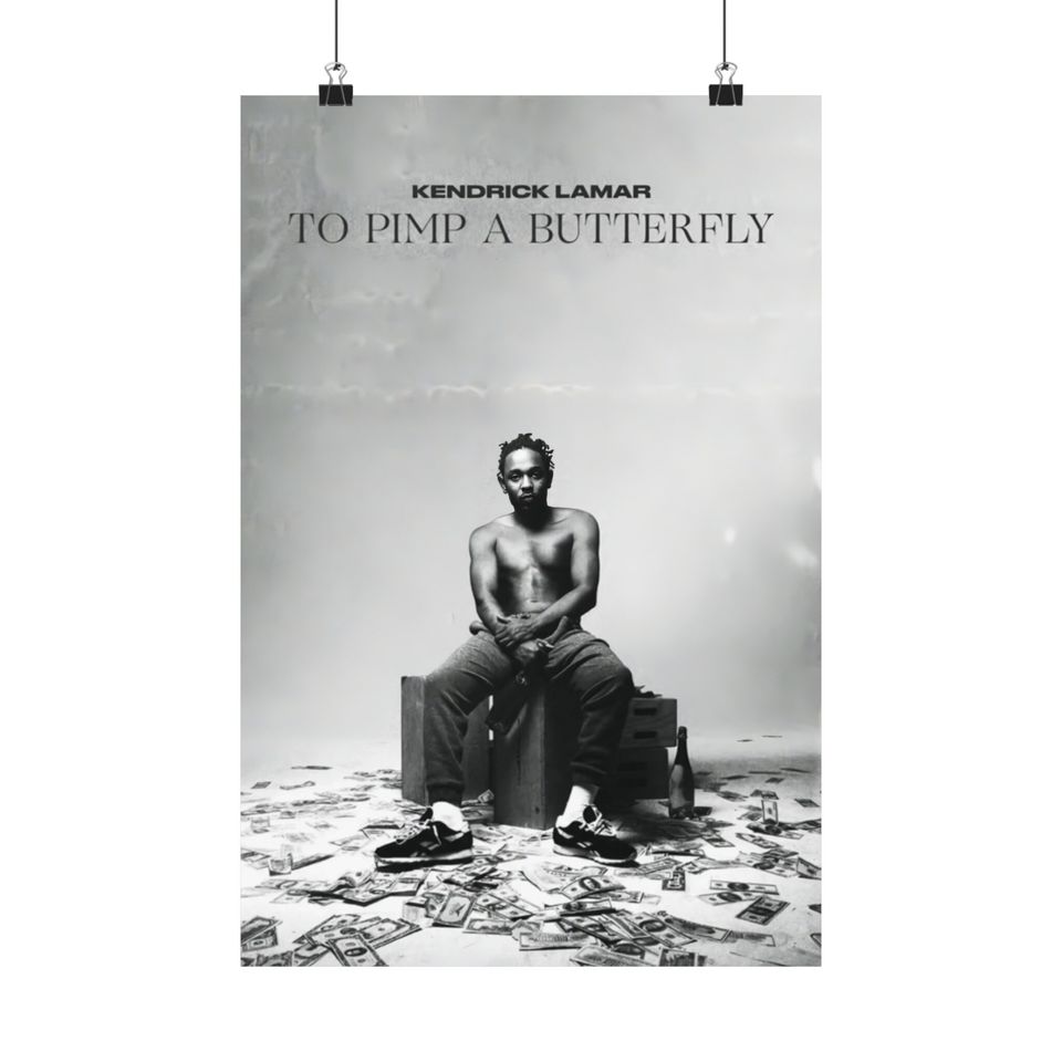 Kendrick Lamar - Poster | Rap Poster, Hip-Hop Poster