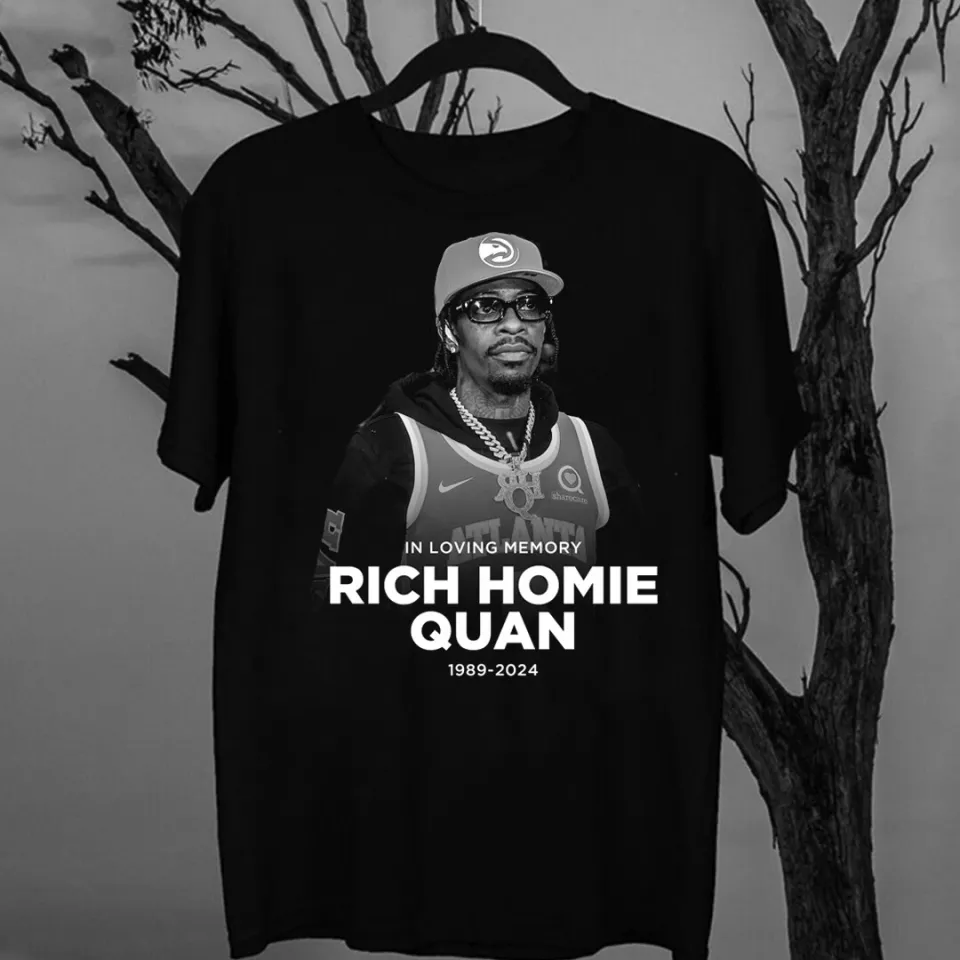 Rich Homie Quan 1989-2024 in loving memory R.I.P Unisex Shirt