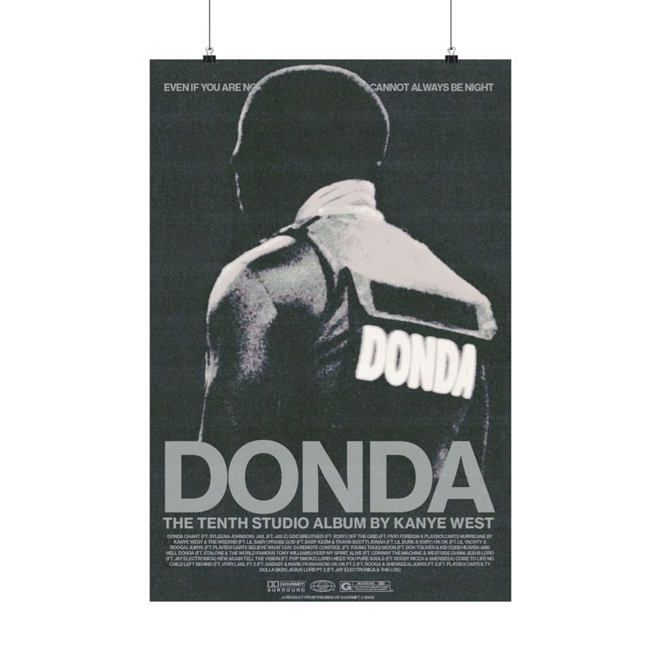 Kanye West - Poster | Rap Poster, Hip-Hop Poster
