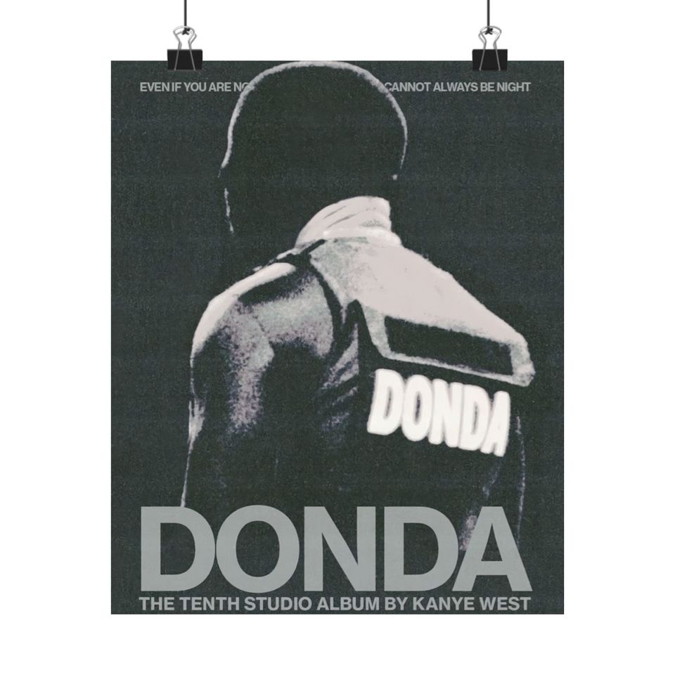 Kanye West - Poster | Rap Poster, Hip-Hop Poster