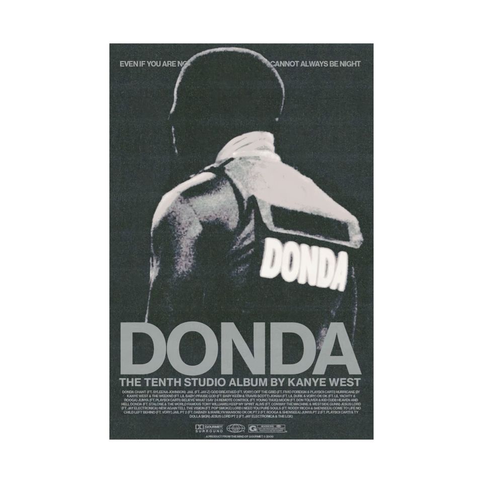 Kanye West - Poster | Rap Poster, Hip-Hop Poster