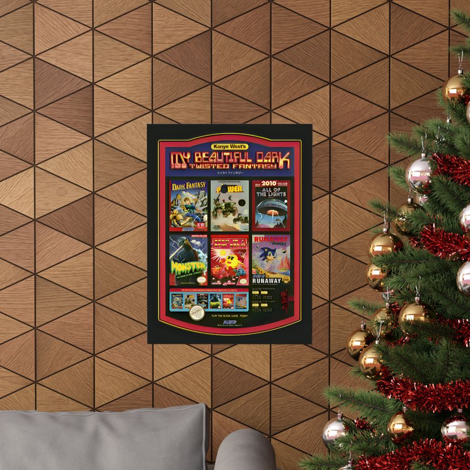 Kanye West - Poster | Rap Poster, Hip-Hop Poster