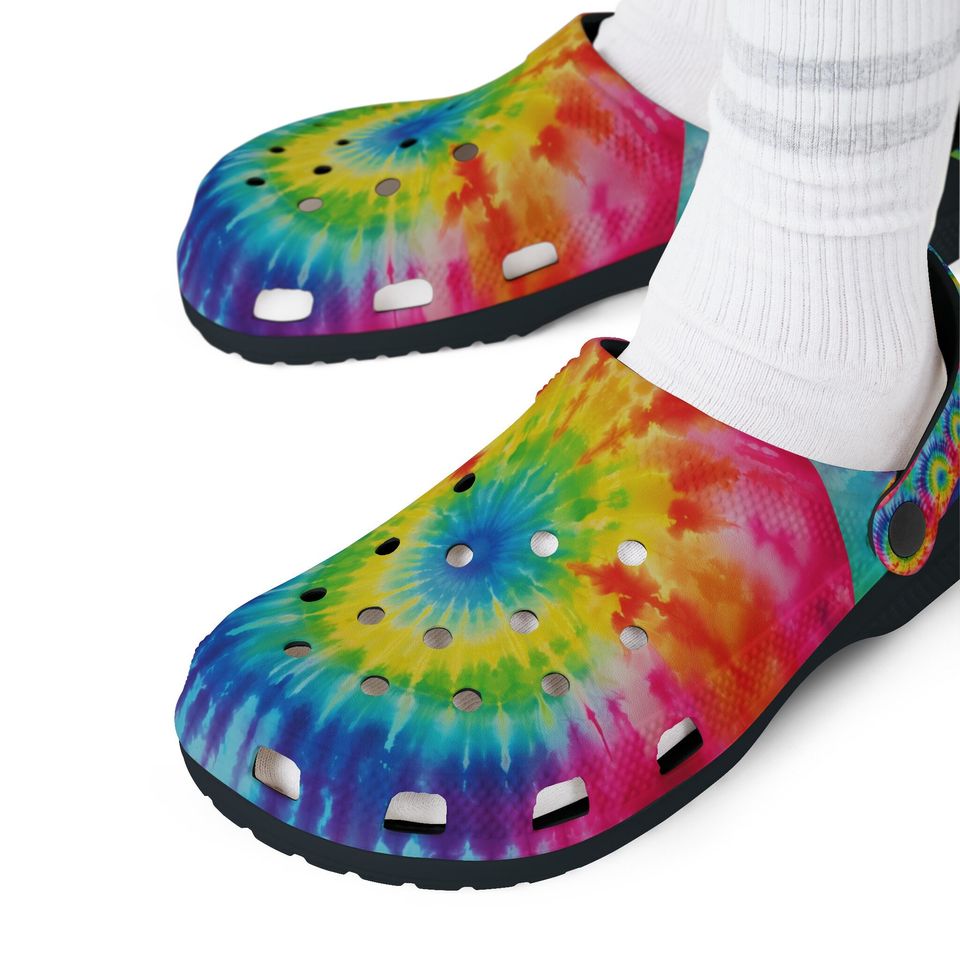 Tie Dye - 1- EVA Foam Clogs (AOP)