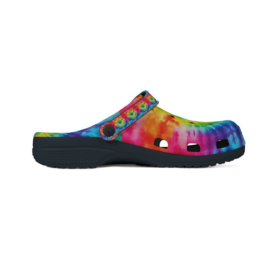 Tie Dye - 1- EVA Foam Clogs (AOP)