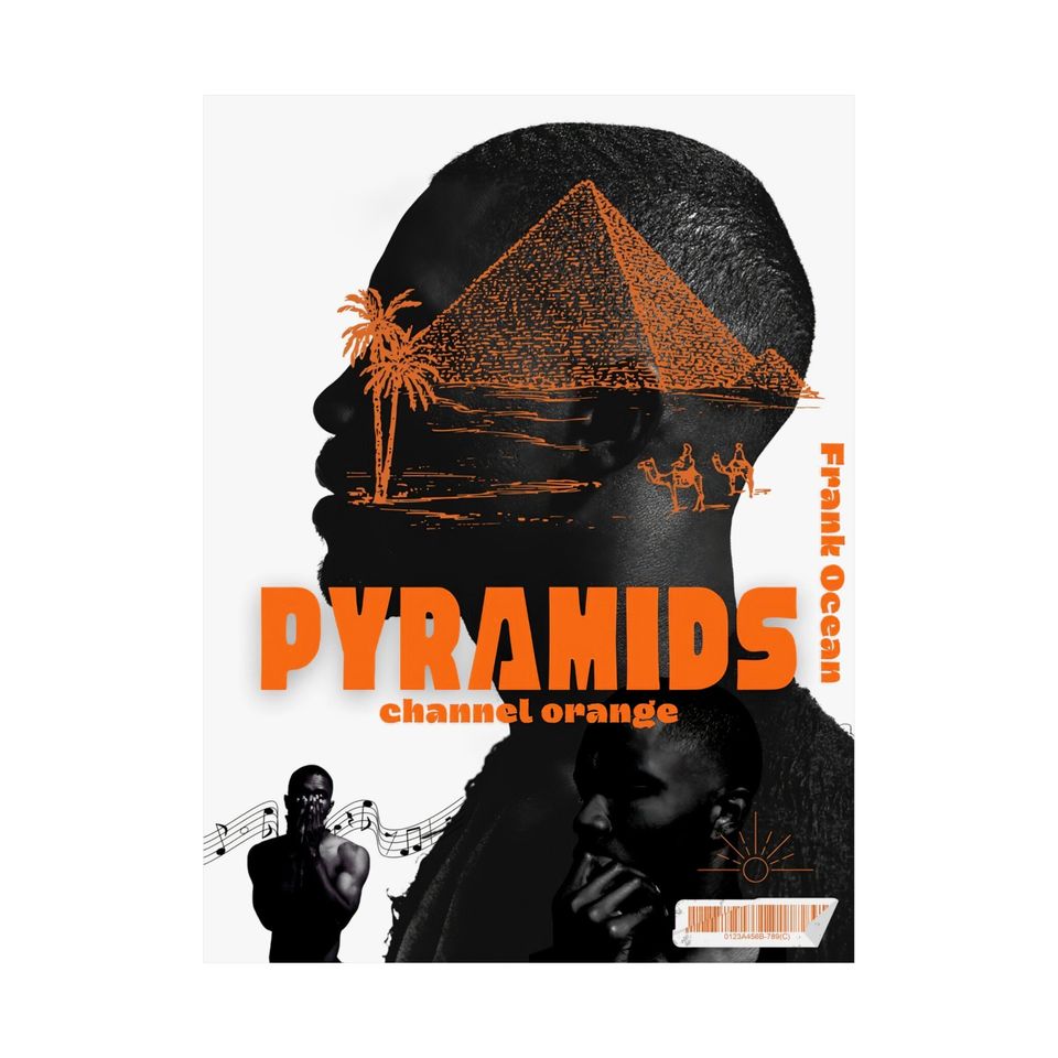 Frank Ocean - Poster | Rap Poster, Hip-Hop Poster