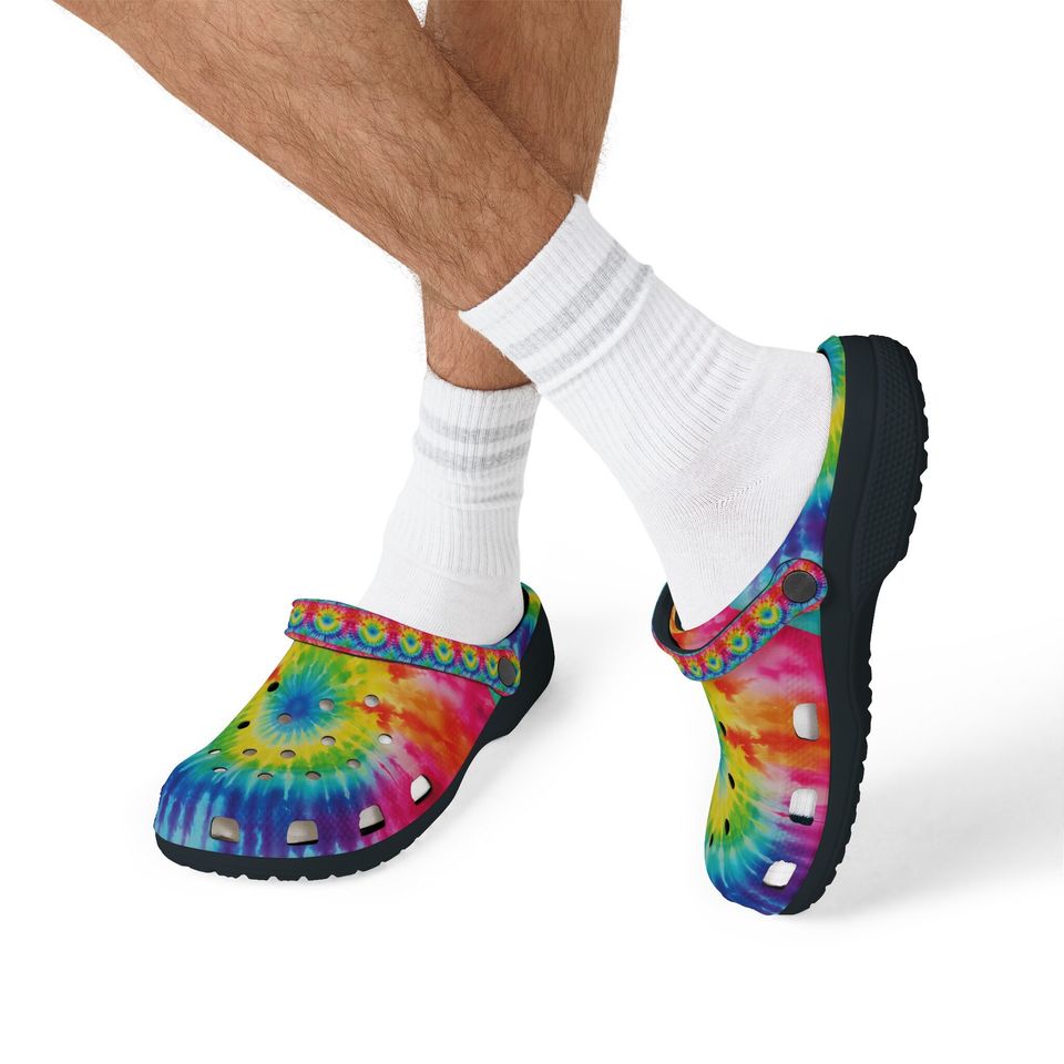 Tie Dye - 1- EVA Foam Clogs (AOP)
