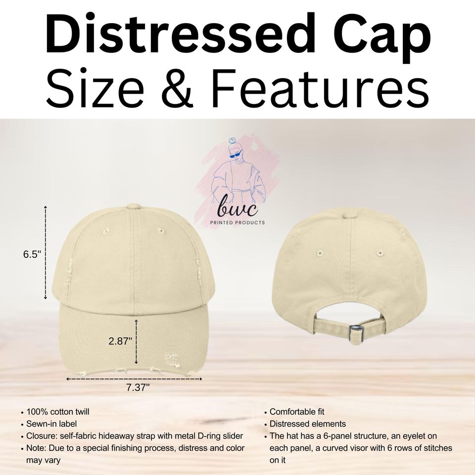 Retro Spooky Pumpkin Hat, Distressed Halloween Baseball Cap