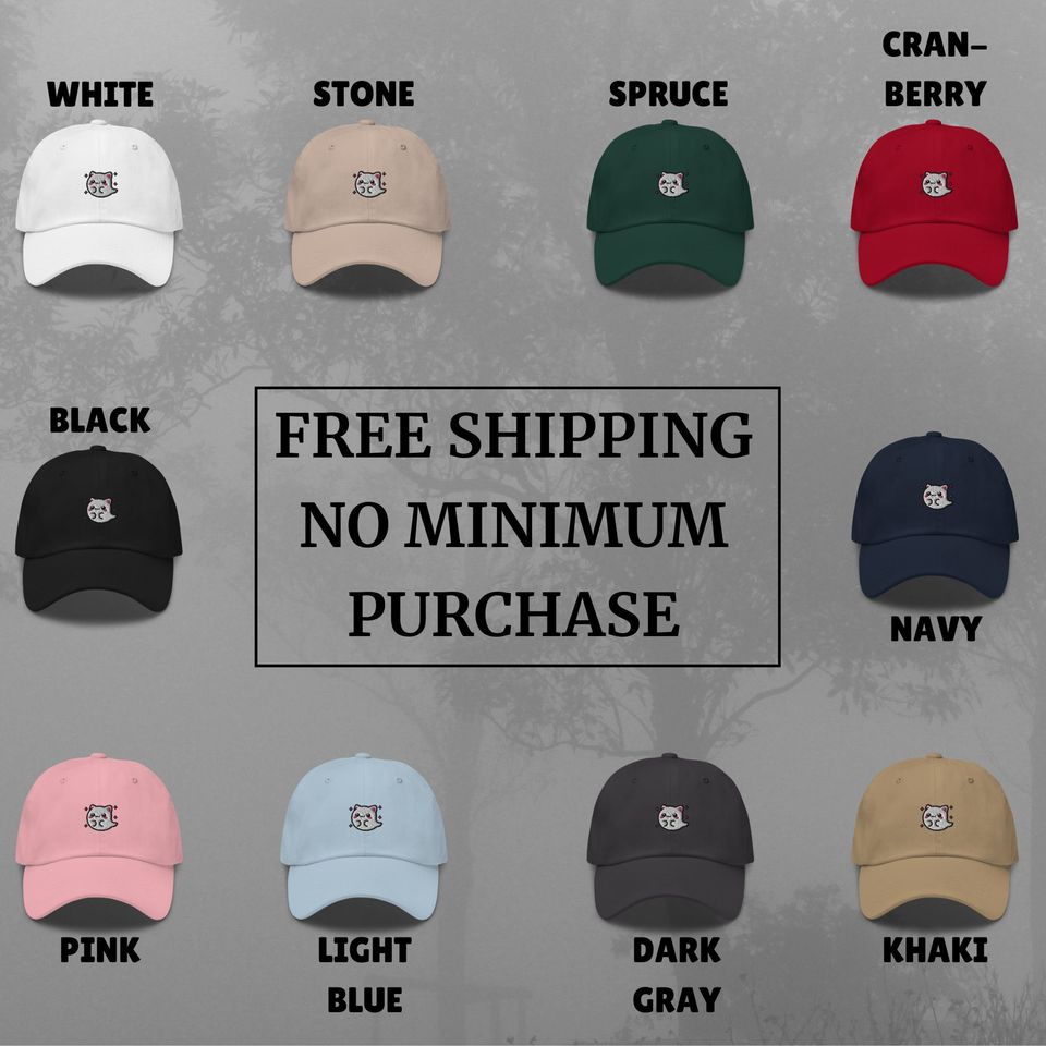 Halloween Ghost Cat Hat  Spooky Embroidered Witch Cat Hat for Pet Lovers