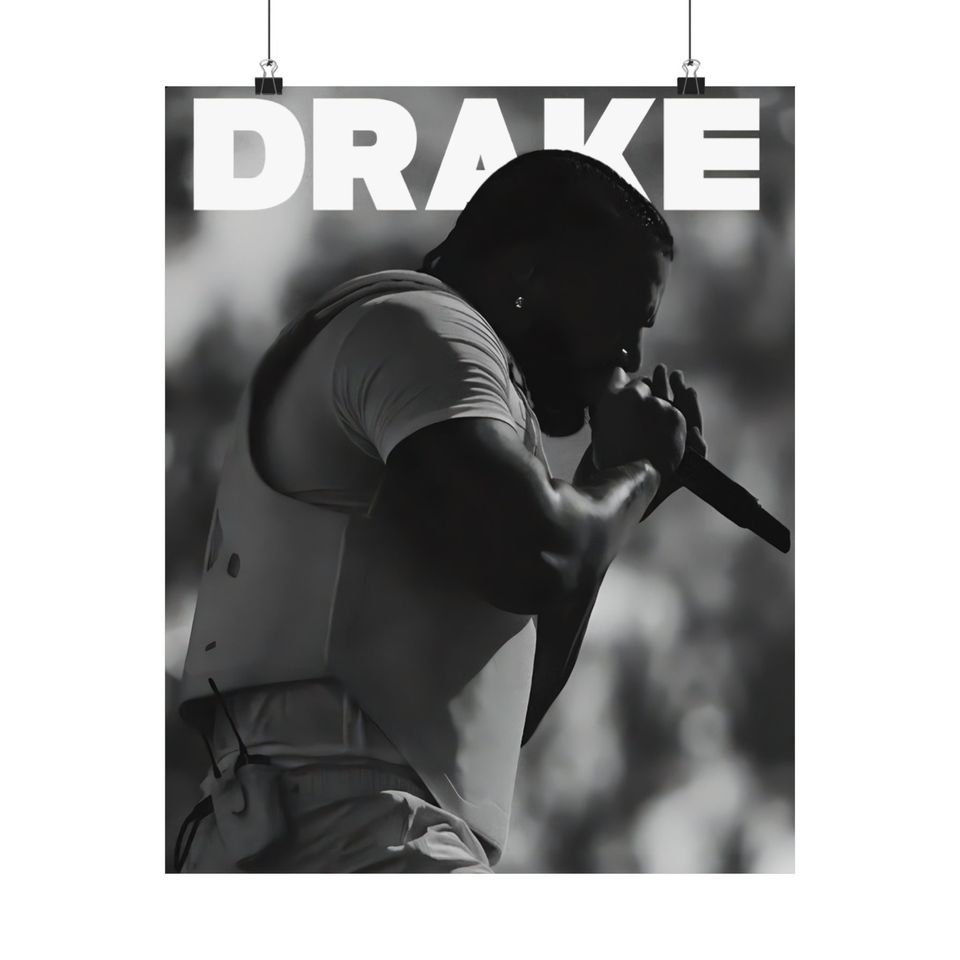 Drake - Poster | Rap Poster, Hip-Hop Poster