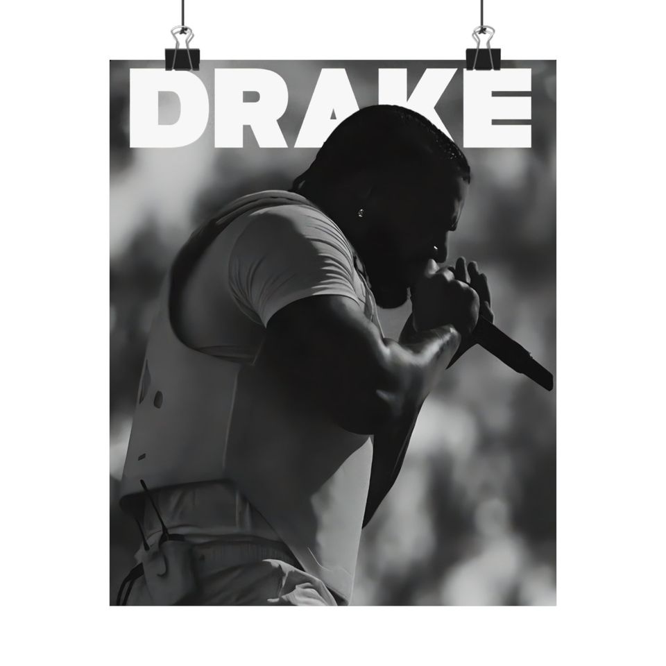 Drake - Poster | Rap Poster, Hip-Hop Poster
