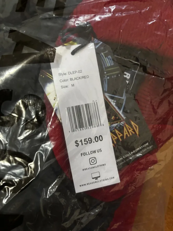 Def Leppard Nylon Bomber Varsity Jacket by REASON