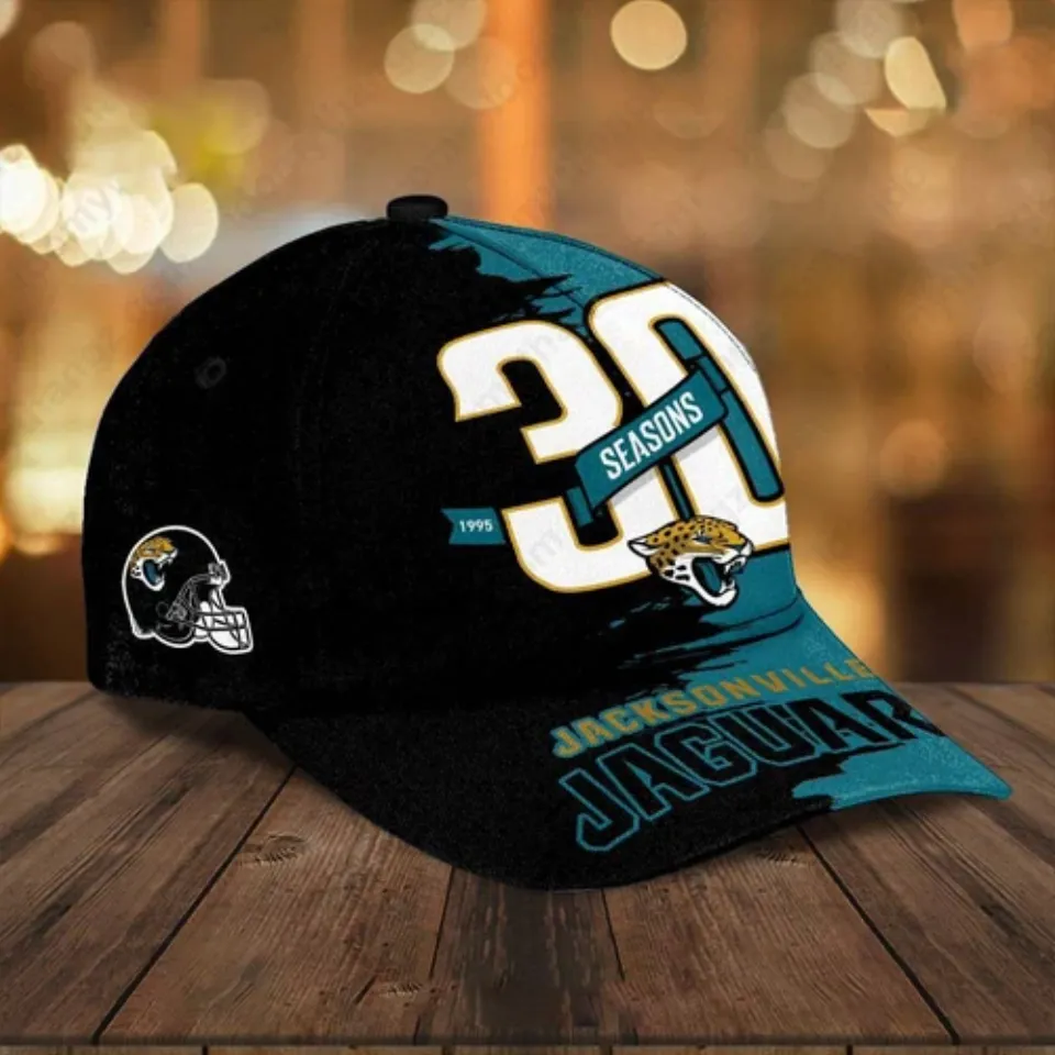 Jacksonville Jaguars 30 Seasons football Classic Cap, Jacksonville Jaguars Game Day football Cap, Jacksonville Jaguars Team football Cap