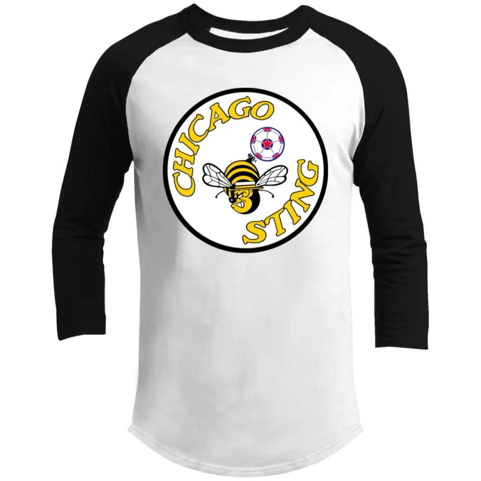 Chicago Sting Raglan Shirt Franchise NASL Soccer