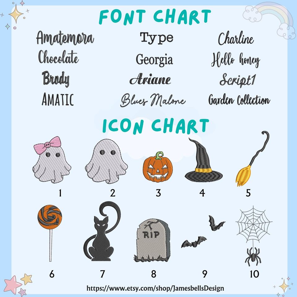 Embroidered Dog Ghost Sweatshirt, Pumpkin Ghost Sweatshirt