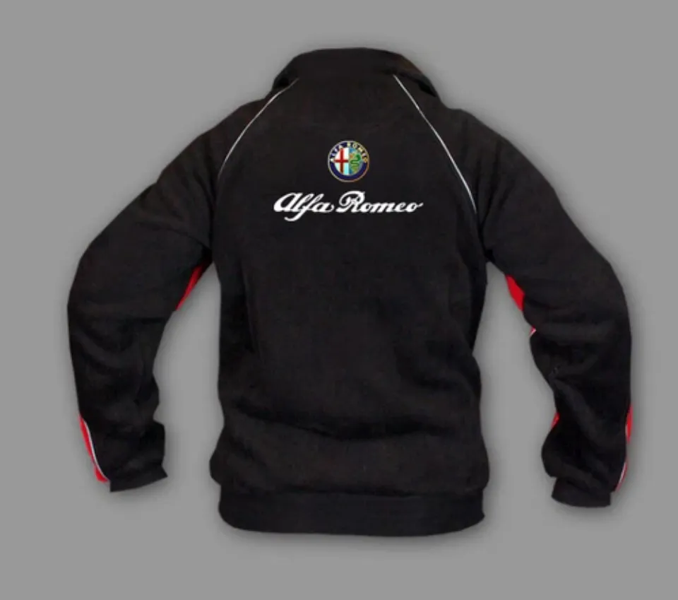 Alfa Romeo Stand Collar Raglan Jackets