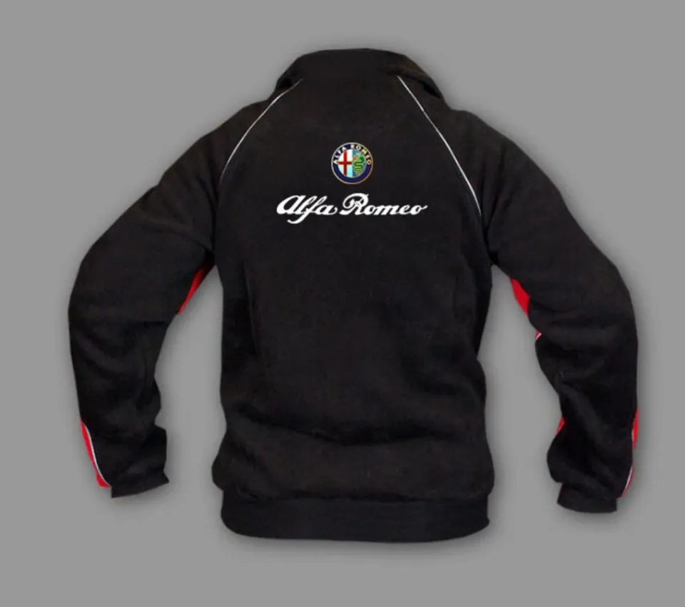 Alfa Romeo Stand Collar Raglan Jackets