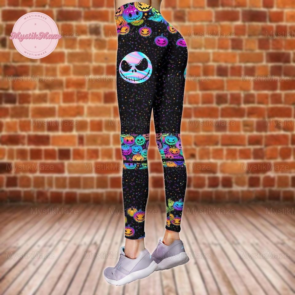 Halloween Personalized Jack Skellington Hoodie Legging, Pumpkin King Shirt, Magic Kingdom Tee, Nightmare Before Christmas Fan Gift