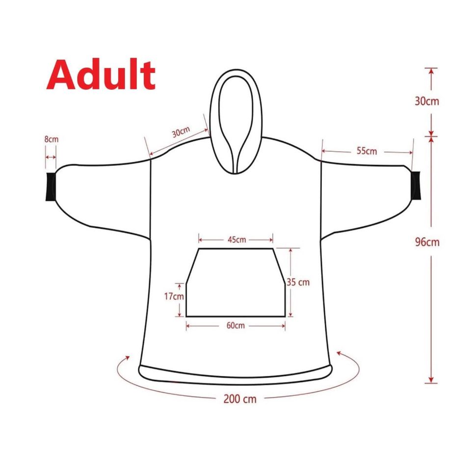 Hello Kitty Pattern Blanket Hoodie, Hello Kitty Hooded Blanket, Oversized Blanket Hoodie 3D