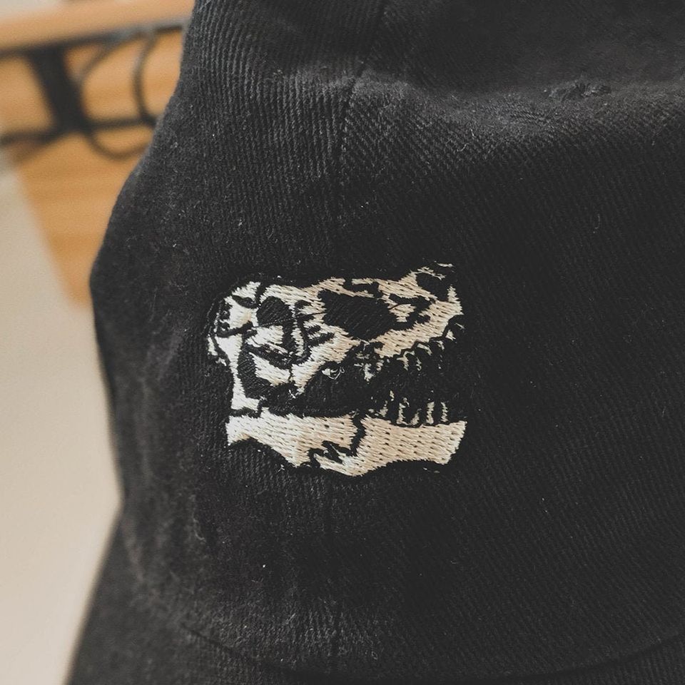 T-Rex Skull dad hat