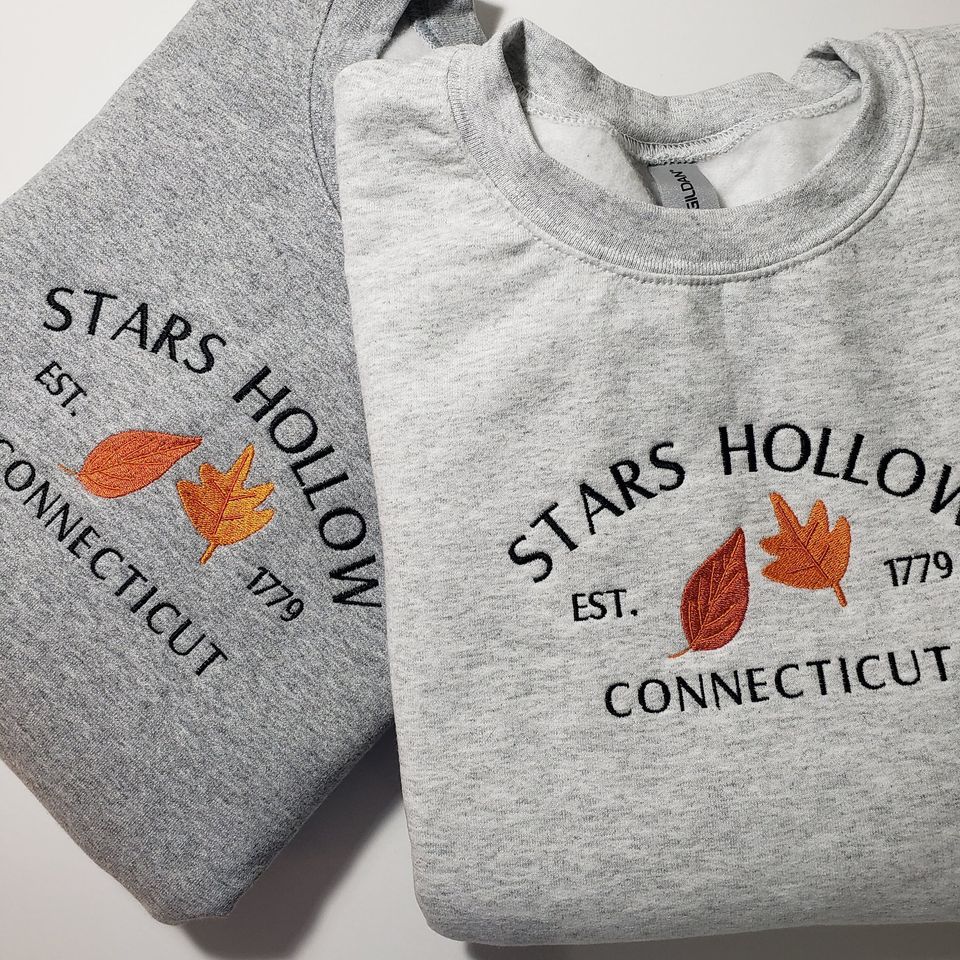 Stars Hollow Embroidered Sweatshirt