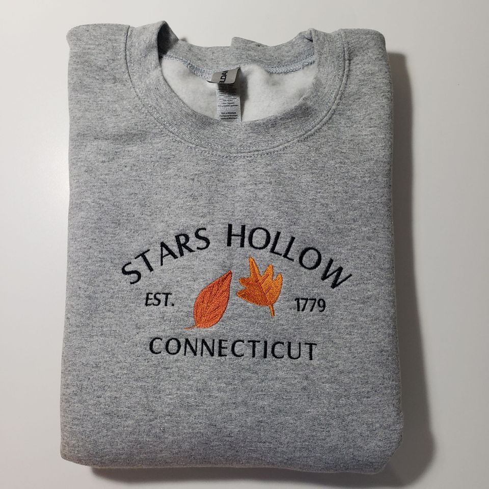 Stars Hollow Embroidered Sweatshirt