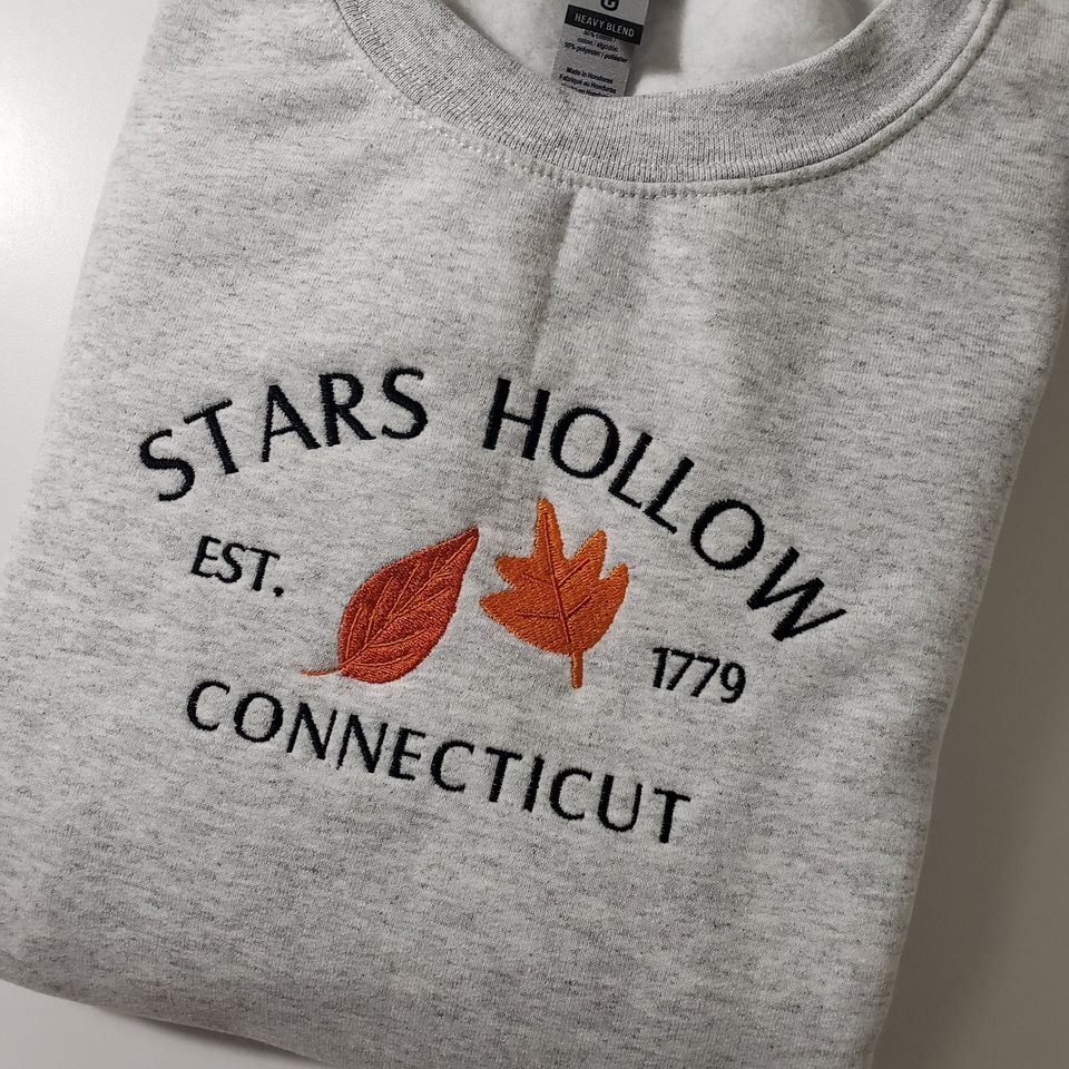 Stars Hollow Embroidered Sweatshirt