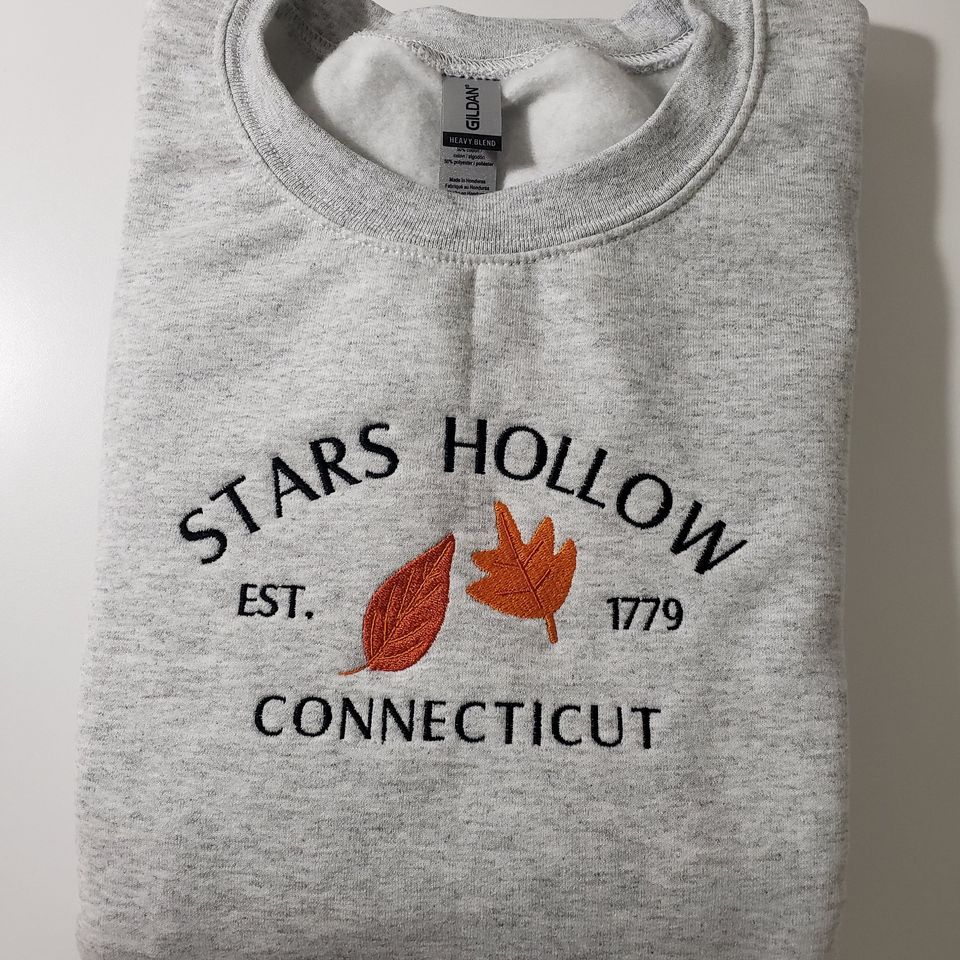 Stars Hollow Embroidered Sweatshirt