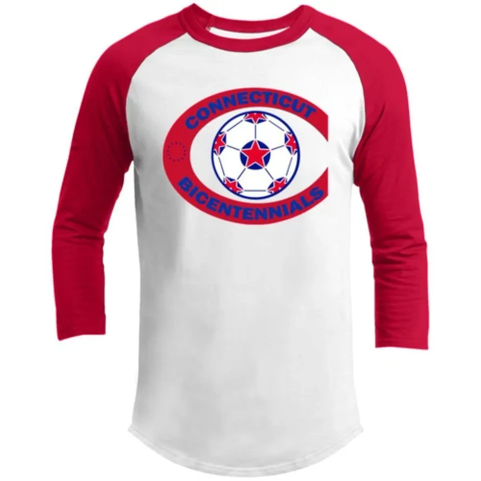 Connecticut Bicentennials Raglan Shirt Franchise NASL Soccer